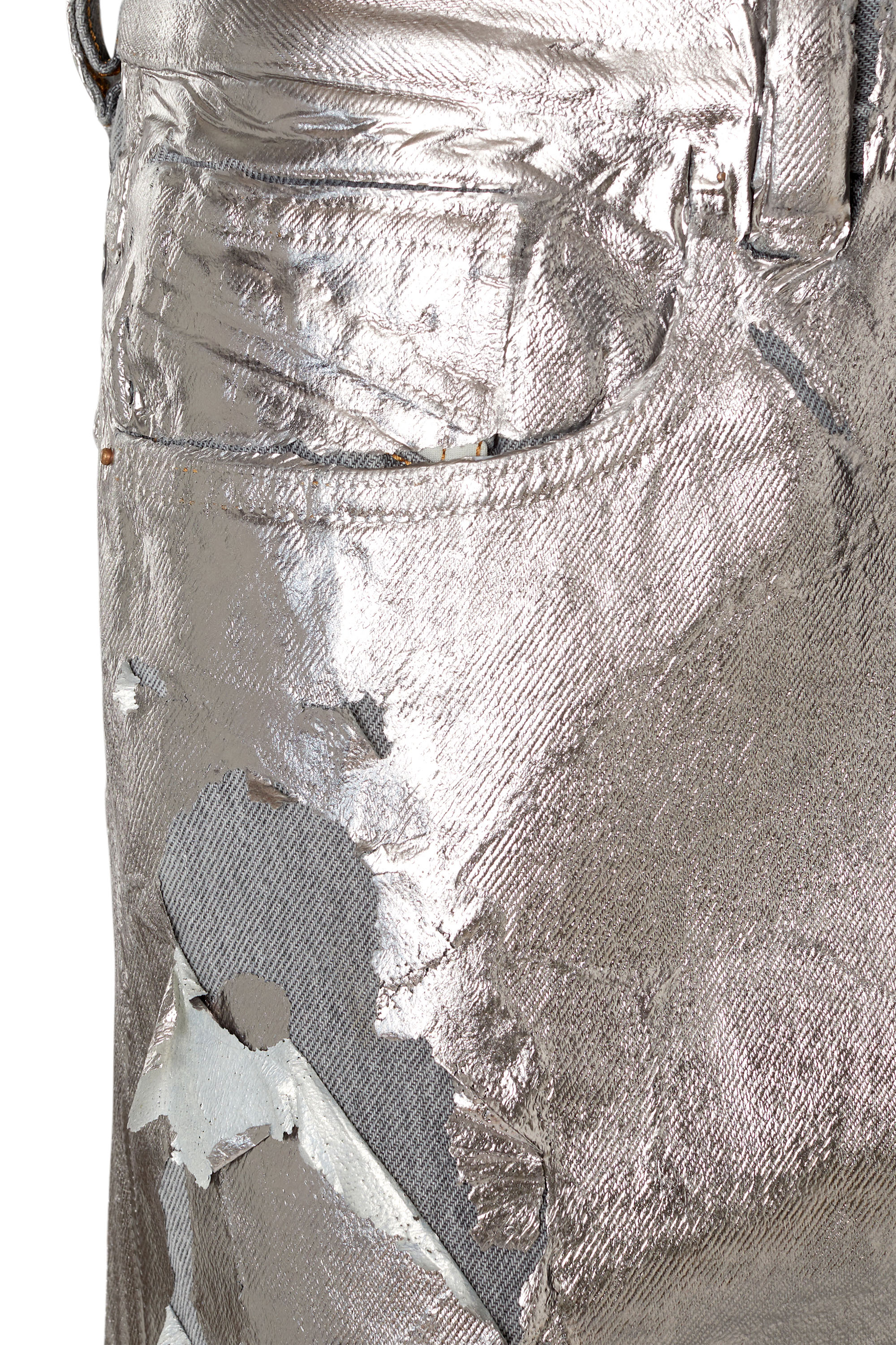 Diesel - 2010 D-Macs 007F7 Straight Jeans, Light Grey - Image 3
