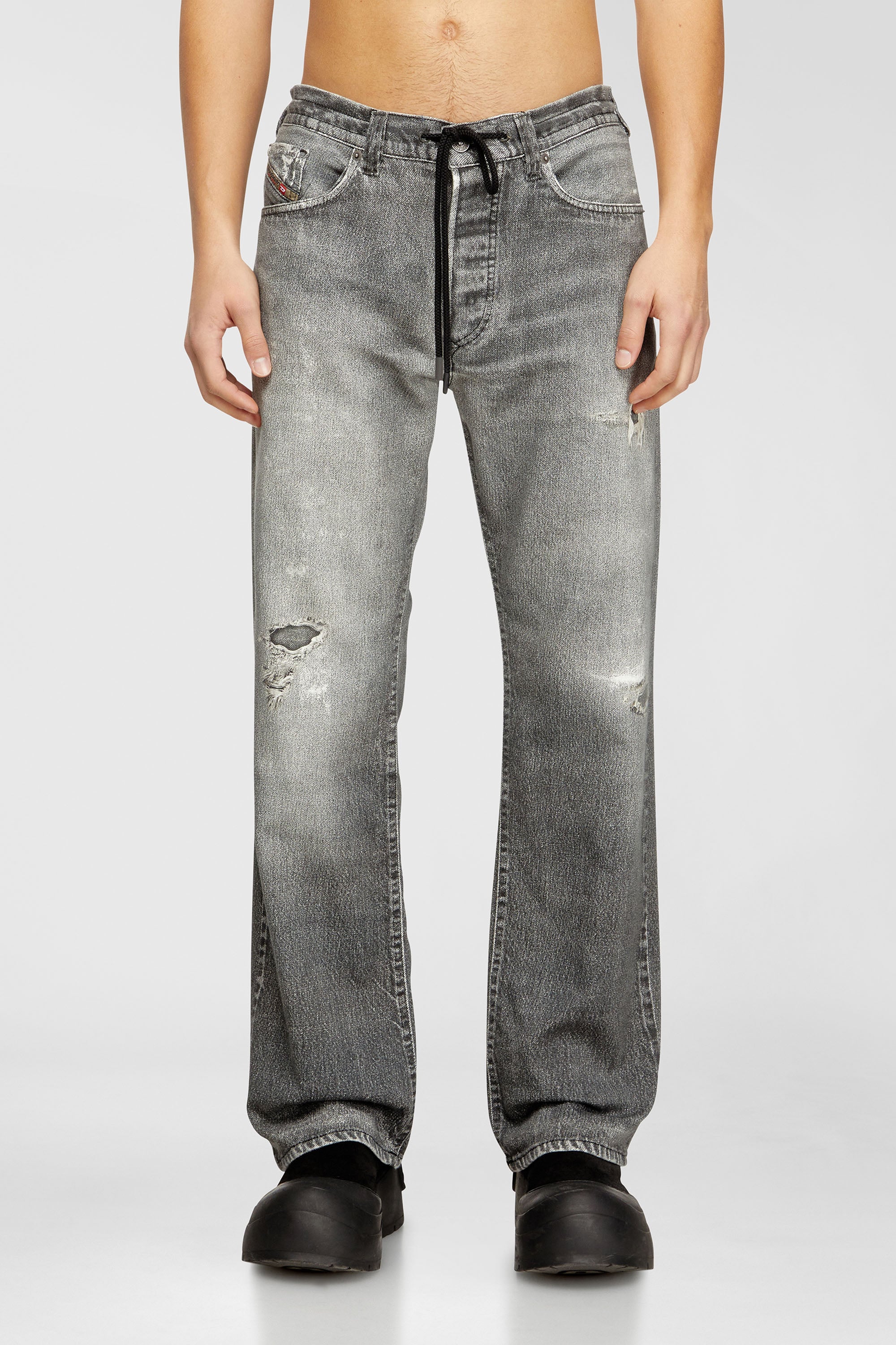 Diesel - Man's Relaxed 2080 D-Reel Joggjeans&reg; 068US, Grey - 2