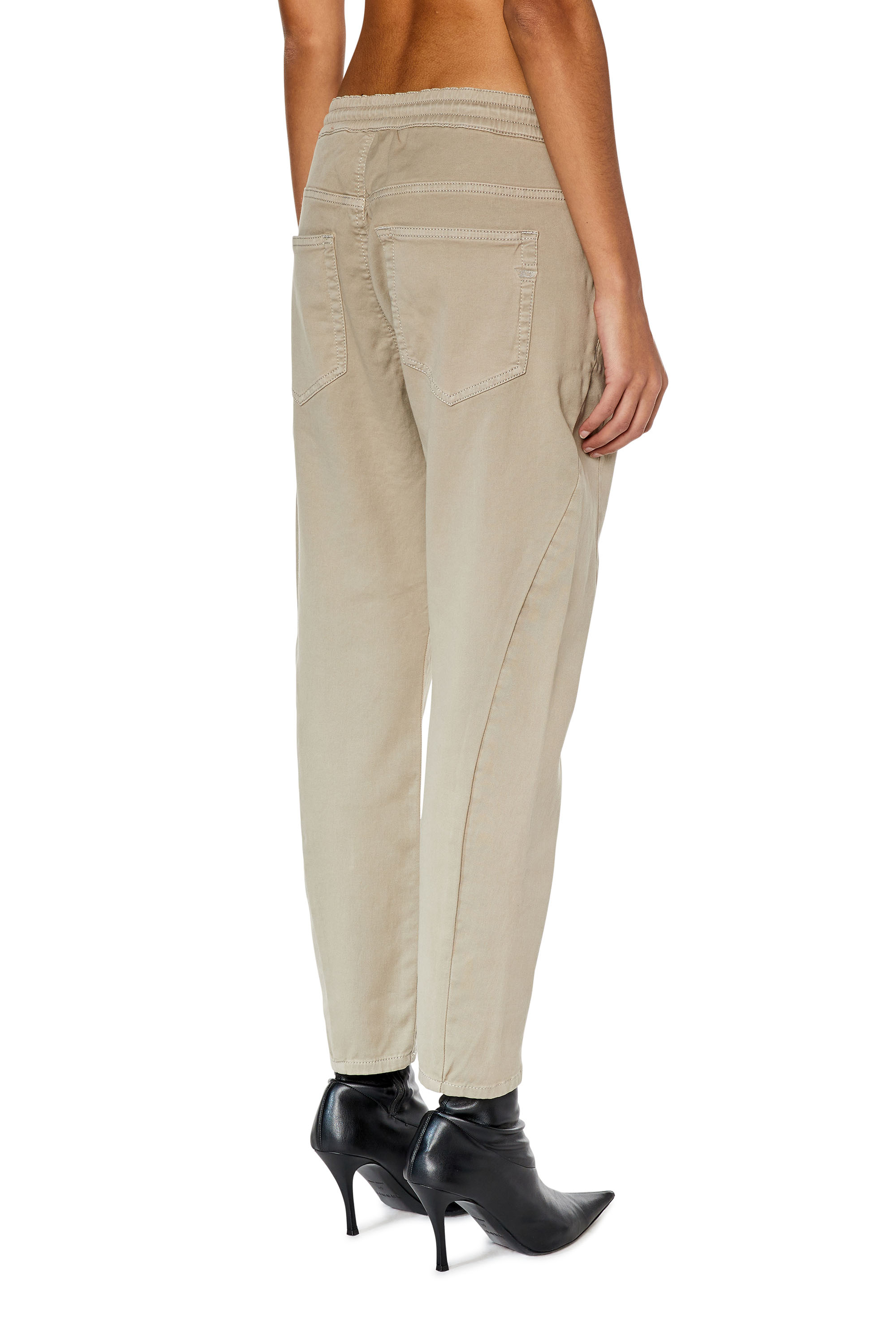 Diesel - Fayza JoggJeans® 068DY Boyfriend, Beige - Image 2