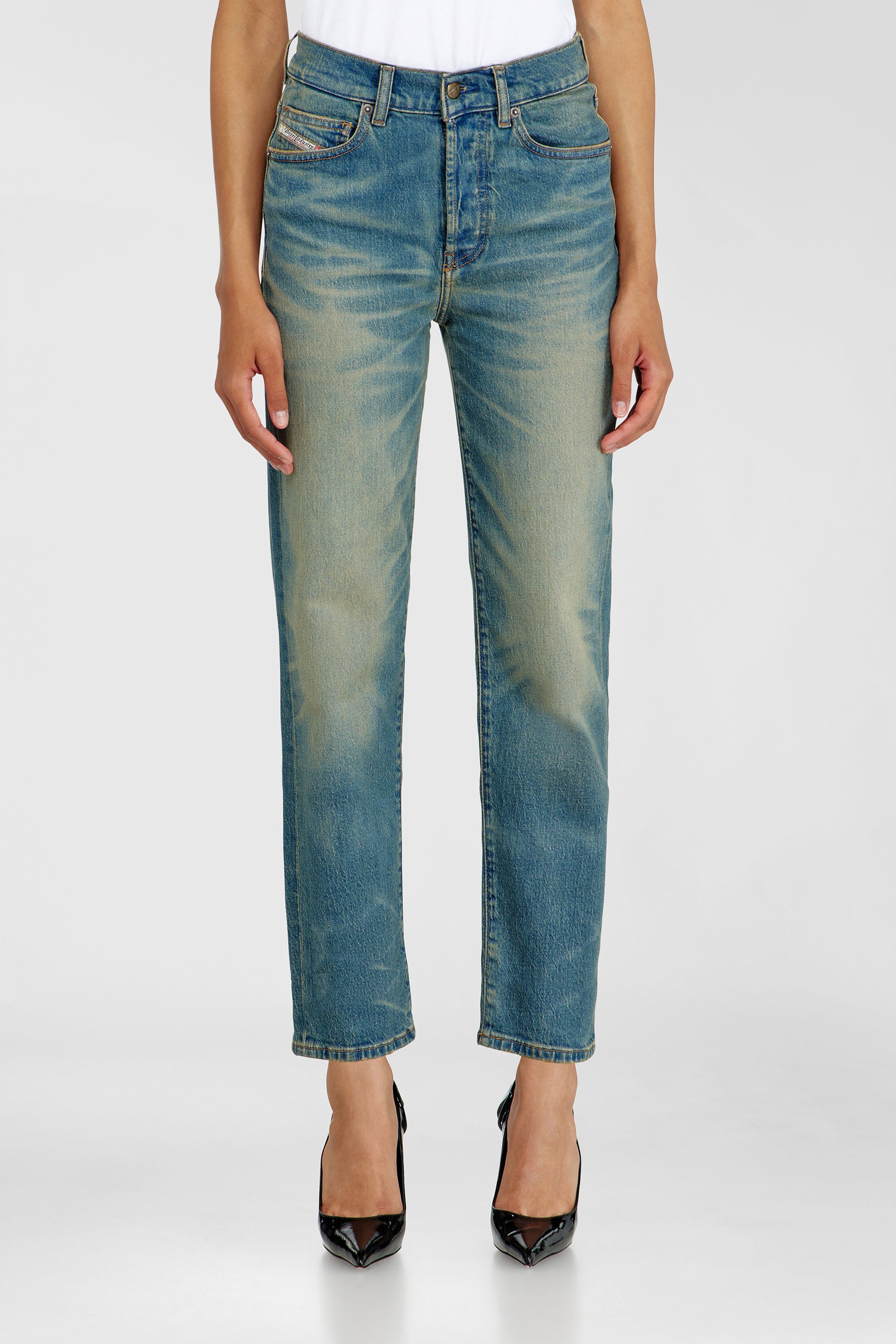 Diesel - Woman's Regular Jeans 1981 D-Went 0KBBP, Medium blue - 2