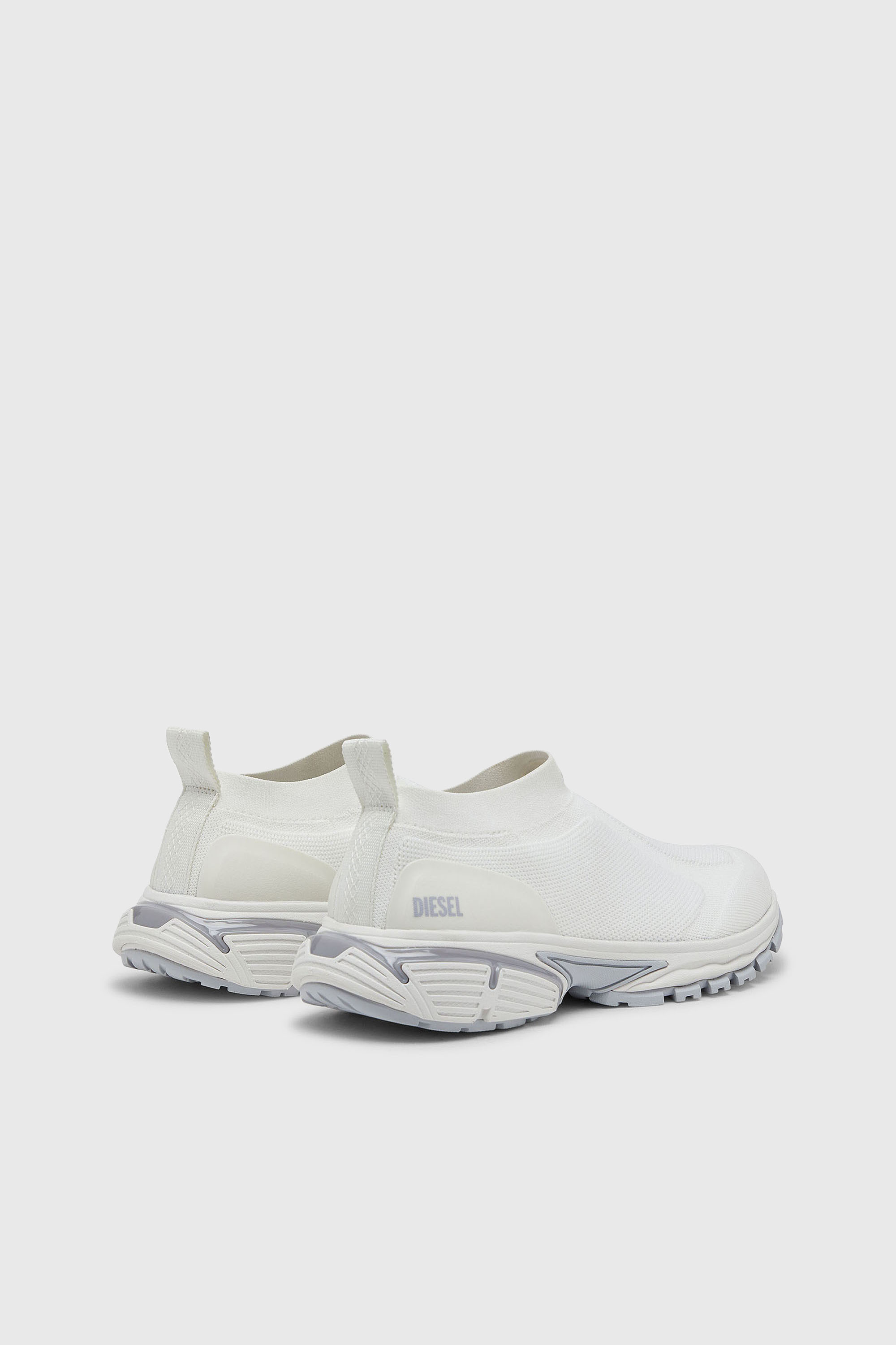 Diesel - S-PRO-V-DENSE-SOCKS, Man's Pro-V-Dense-Slip-on knit sock sneakers in White - 3
