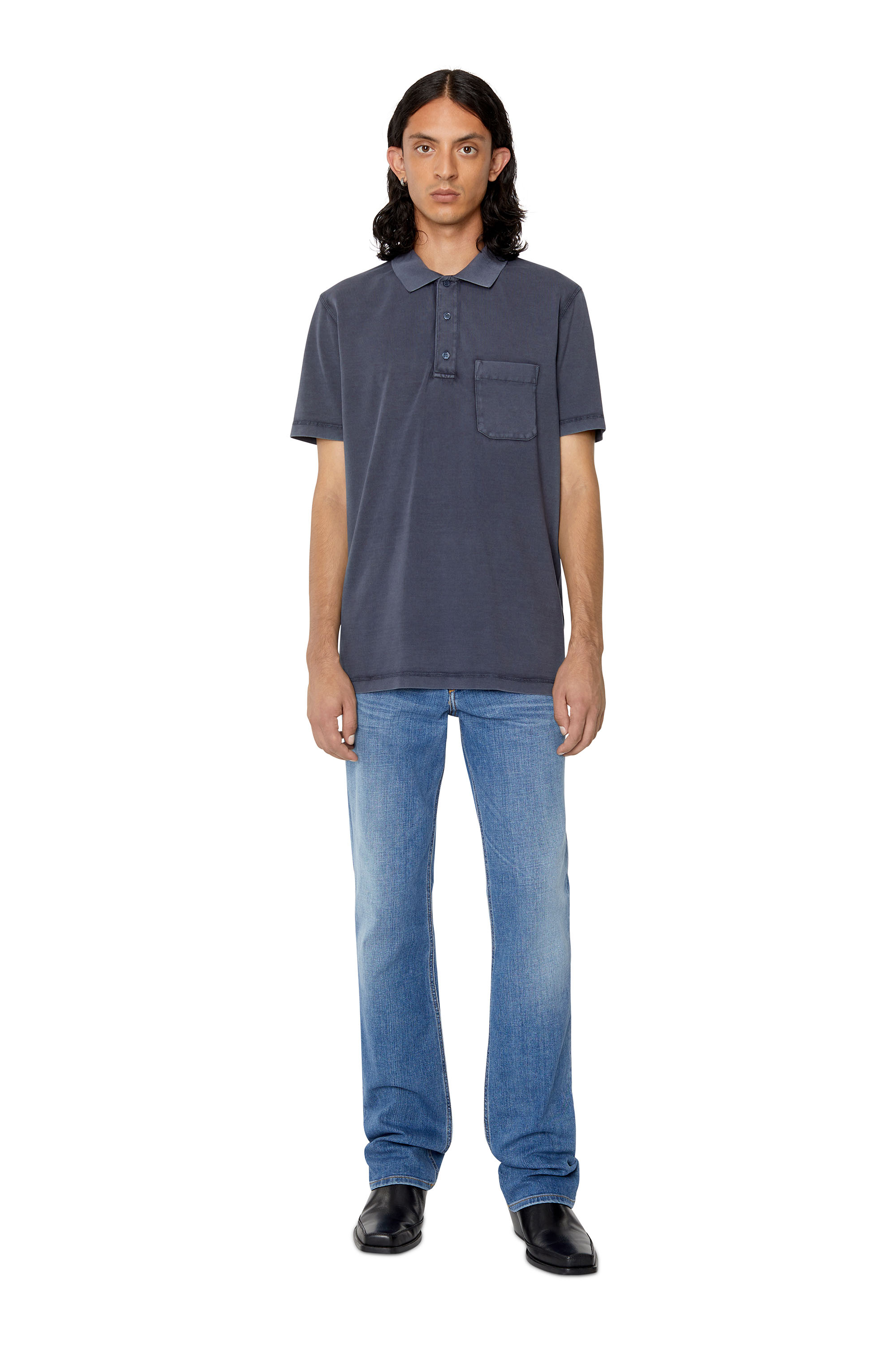 Diesel - T-POLO-WORKY-DOV-PE, Dark Blue - Image 6