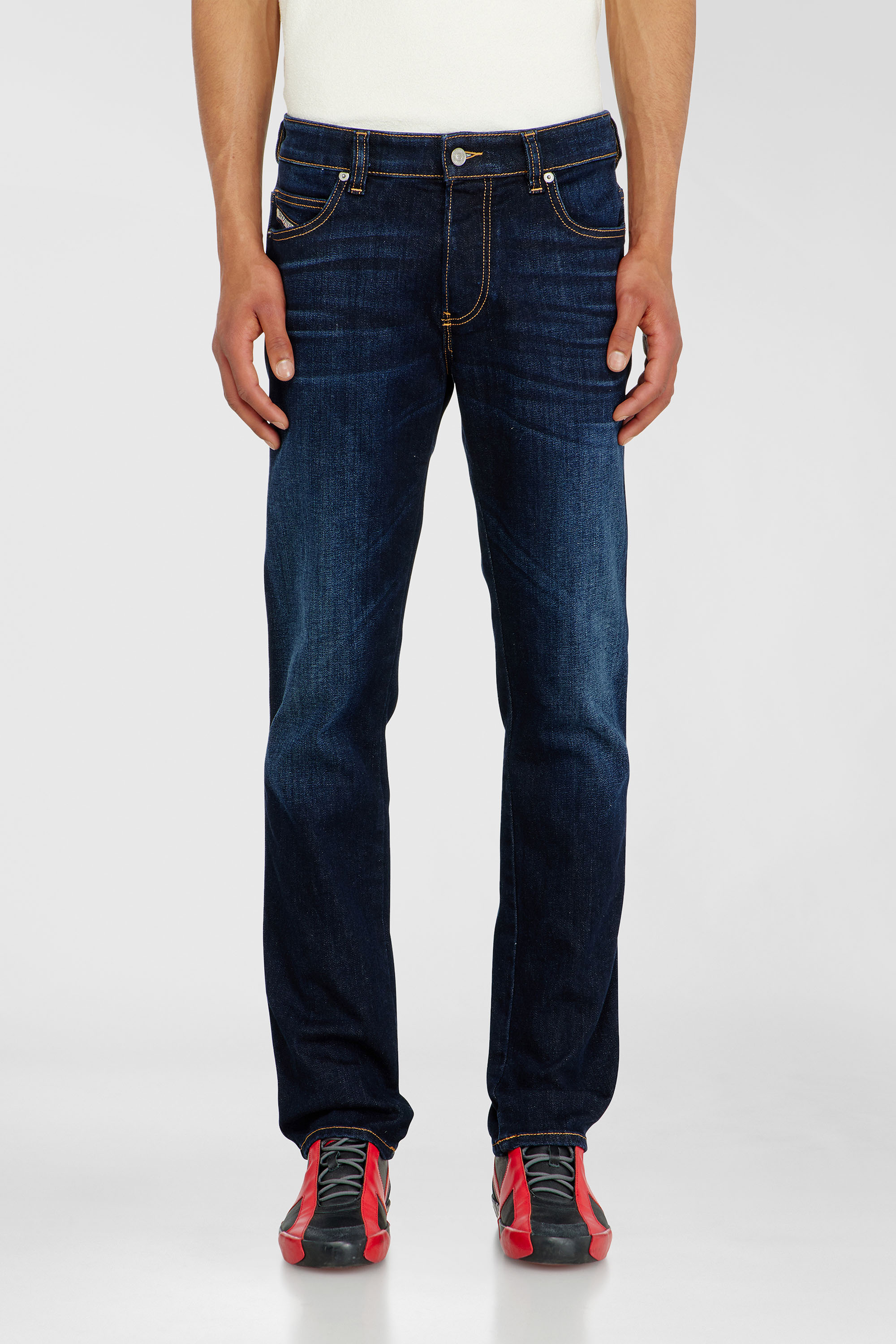 Diesel - Man's Slim Jeans 1993 D-Vyl 09Q15, Dark Blue - 4