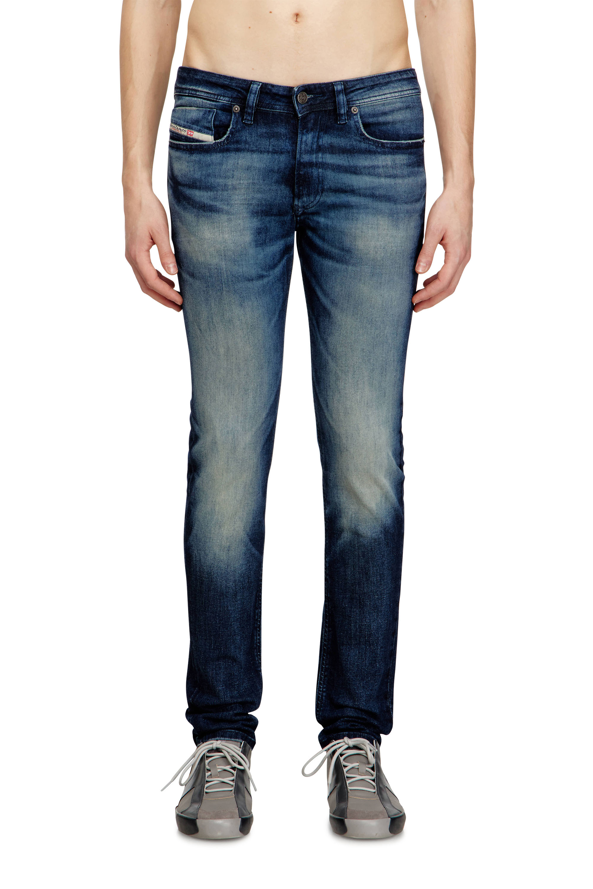 Diesel - Man's Skinny Jeans 1979 Sleenker 0ADBM, Dark Blue - 1