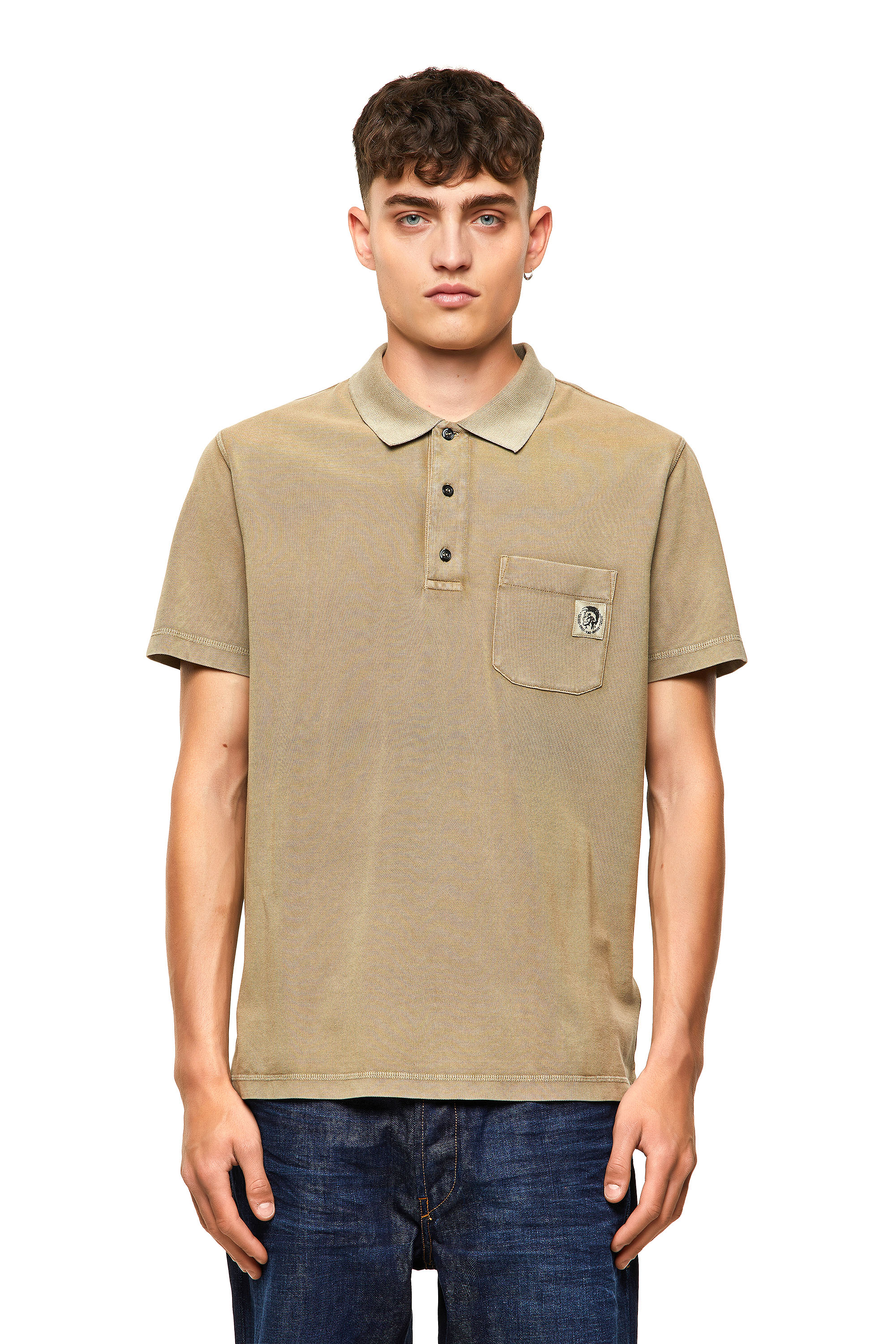 T-POLO-WORKY-B1, Military Green - Polos