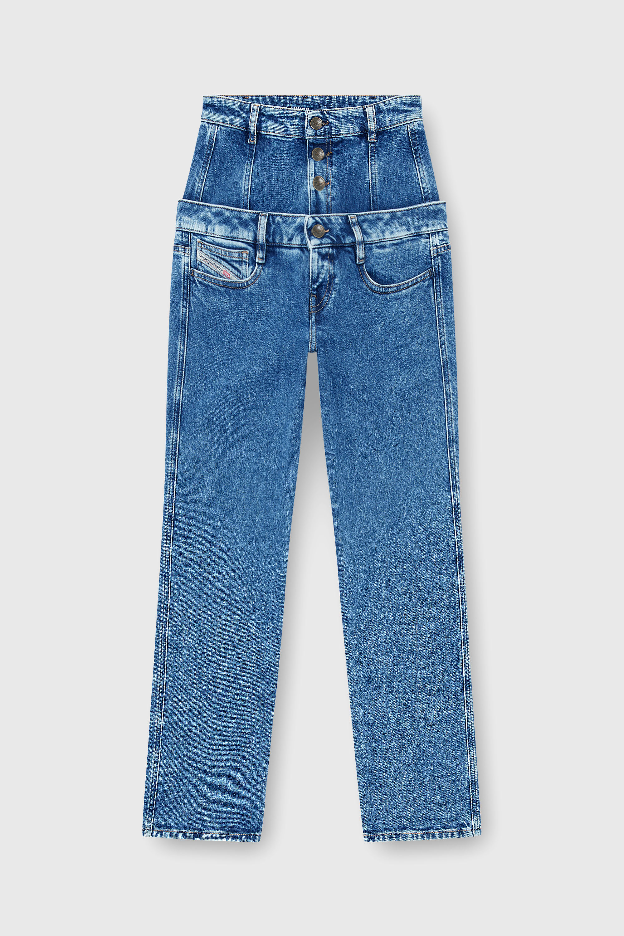 Diesel - Woman's Slim Jeans D-Fynora 007EU, Medium blue - 6