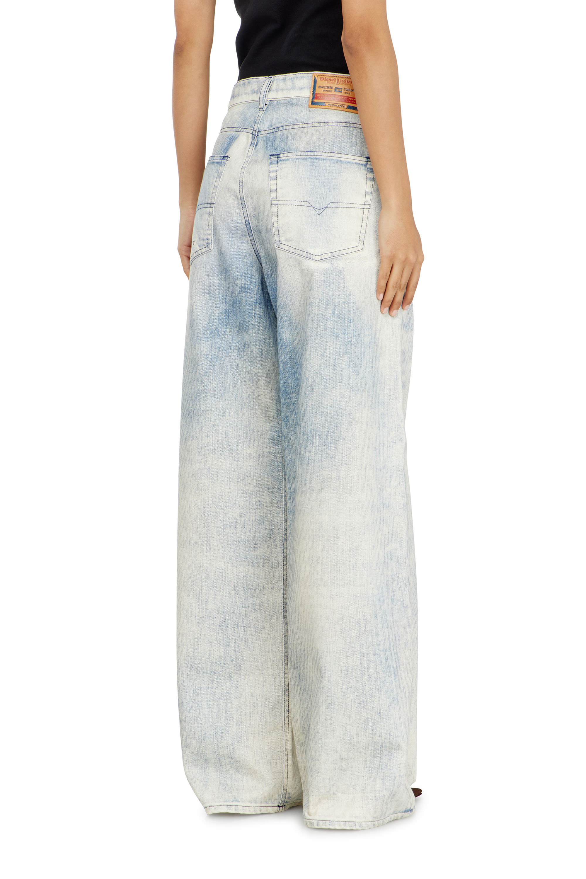 Diesel - Woman's Relaxed Jeans 1996 D-Sire 09R69, Light Blue - 5