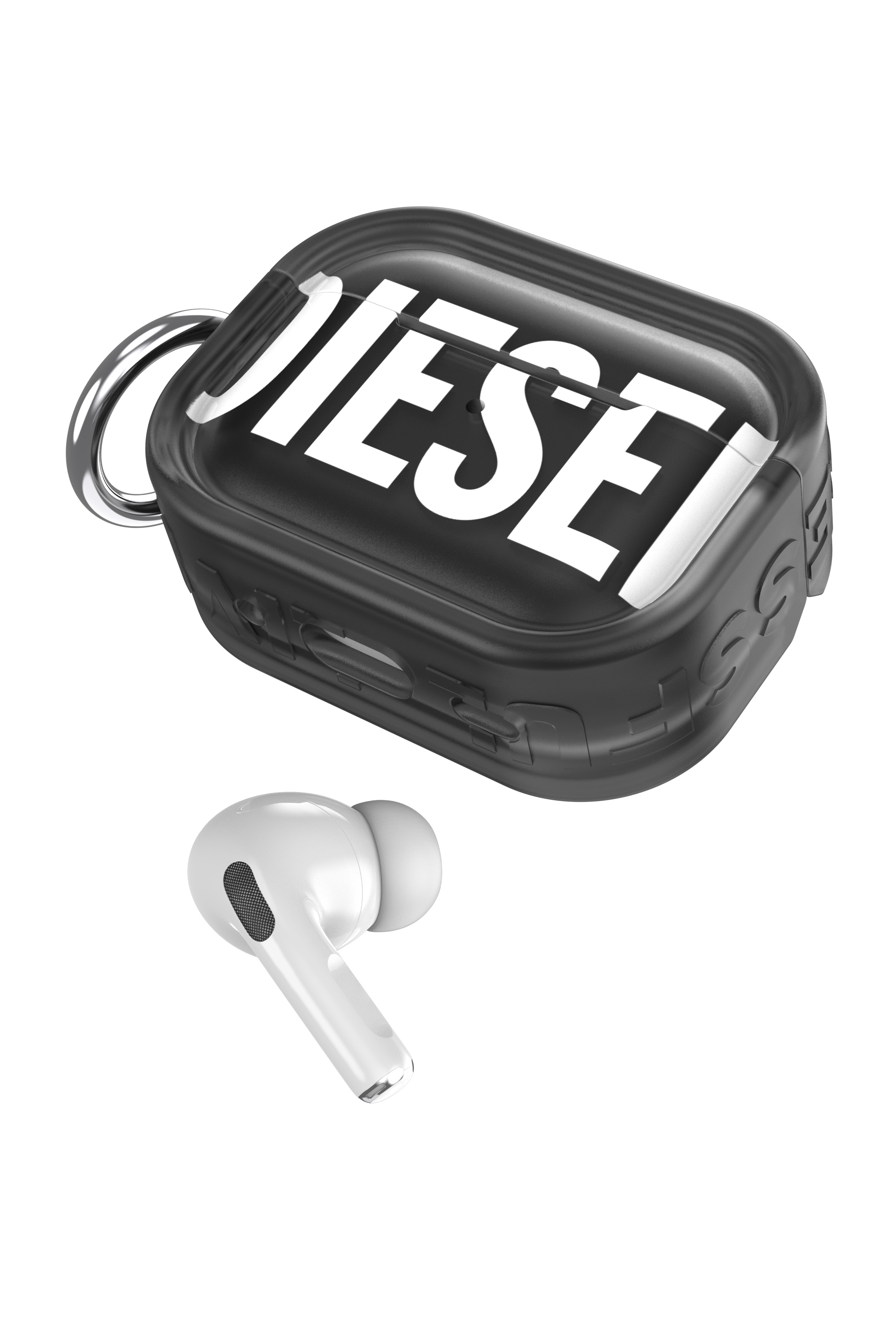 Diesel - 60451  AIRPODS CASE, Unisex's Biscotto bumper case for Airpods Pro / Pro 2 in Black - 4