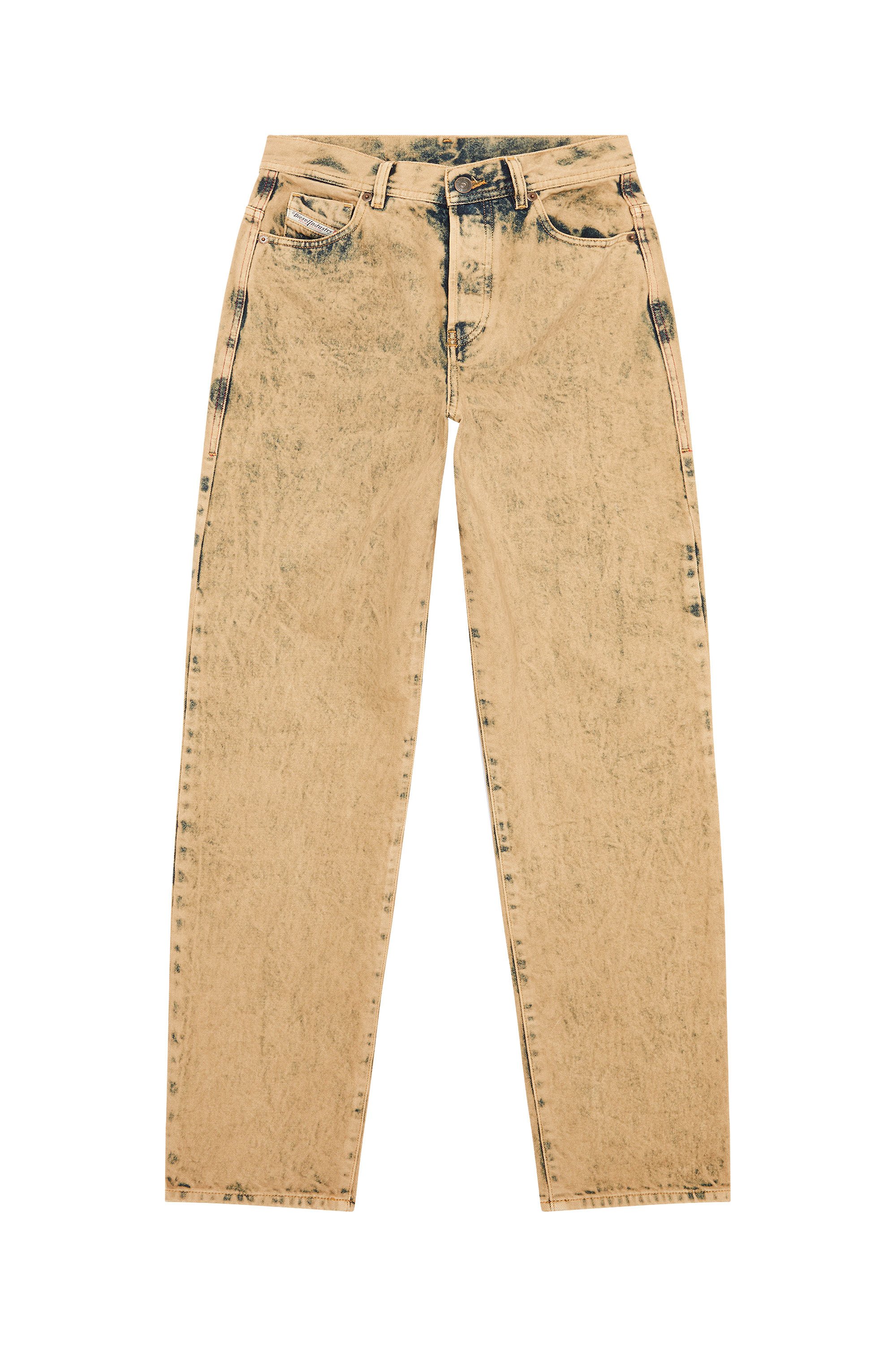 Diesel - 1956 D-Tulip 09F22 Straight Jeans, Light Brown - Image 5