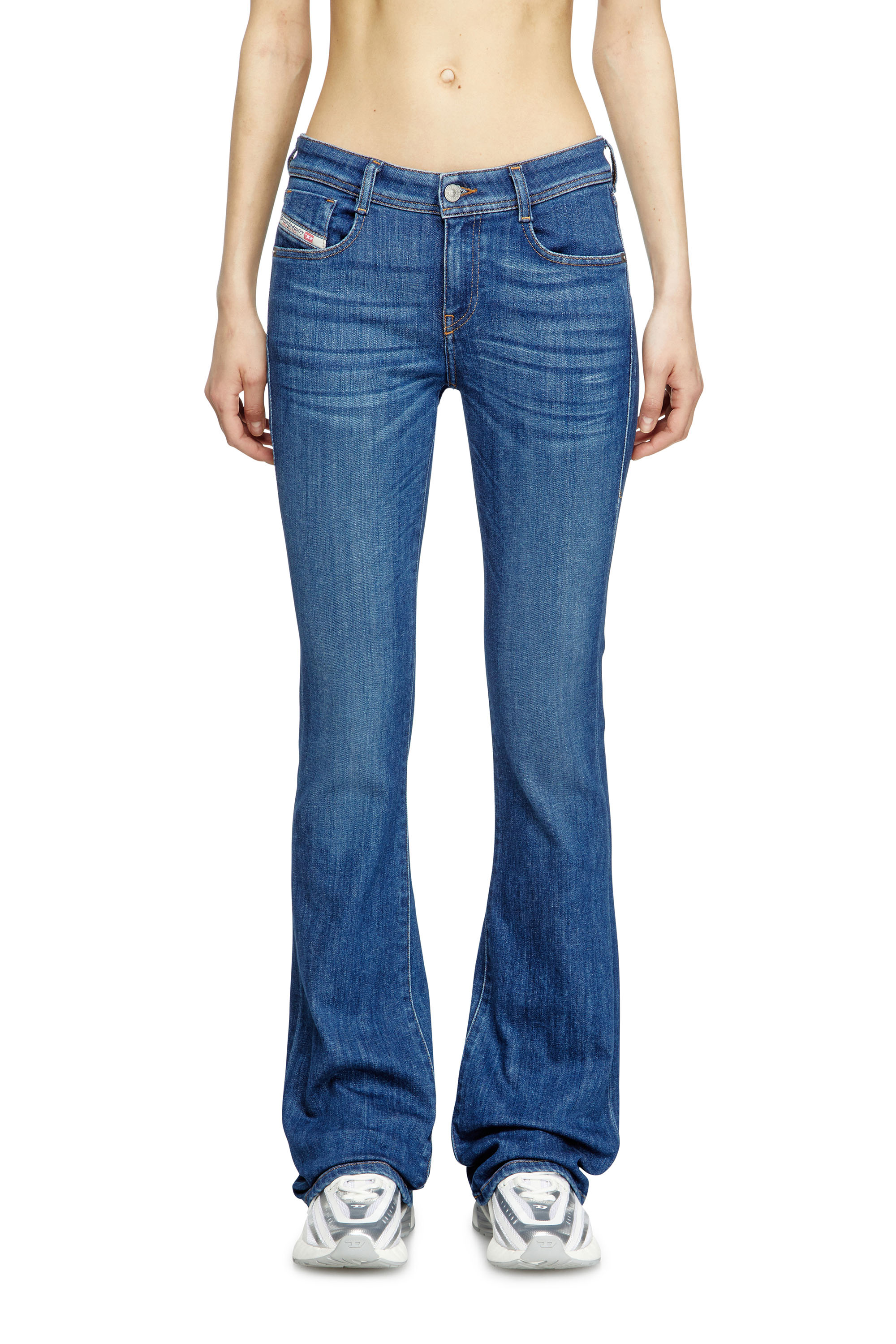 Bootcut Jeans 1969 D-Ebbey 09M73, Medium blue Diesel - Woman's Bootcut Jeans 1969 D-Ebbey 09M73, Medium blue - 3