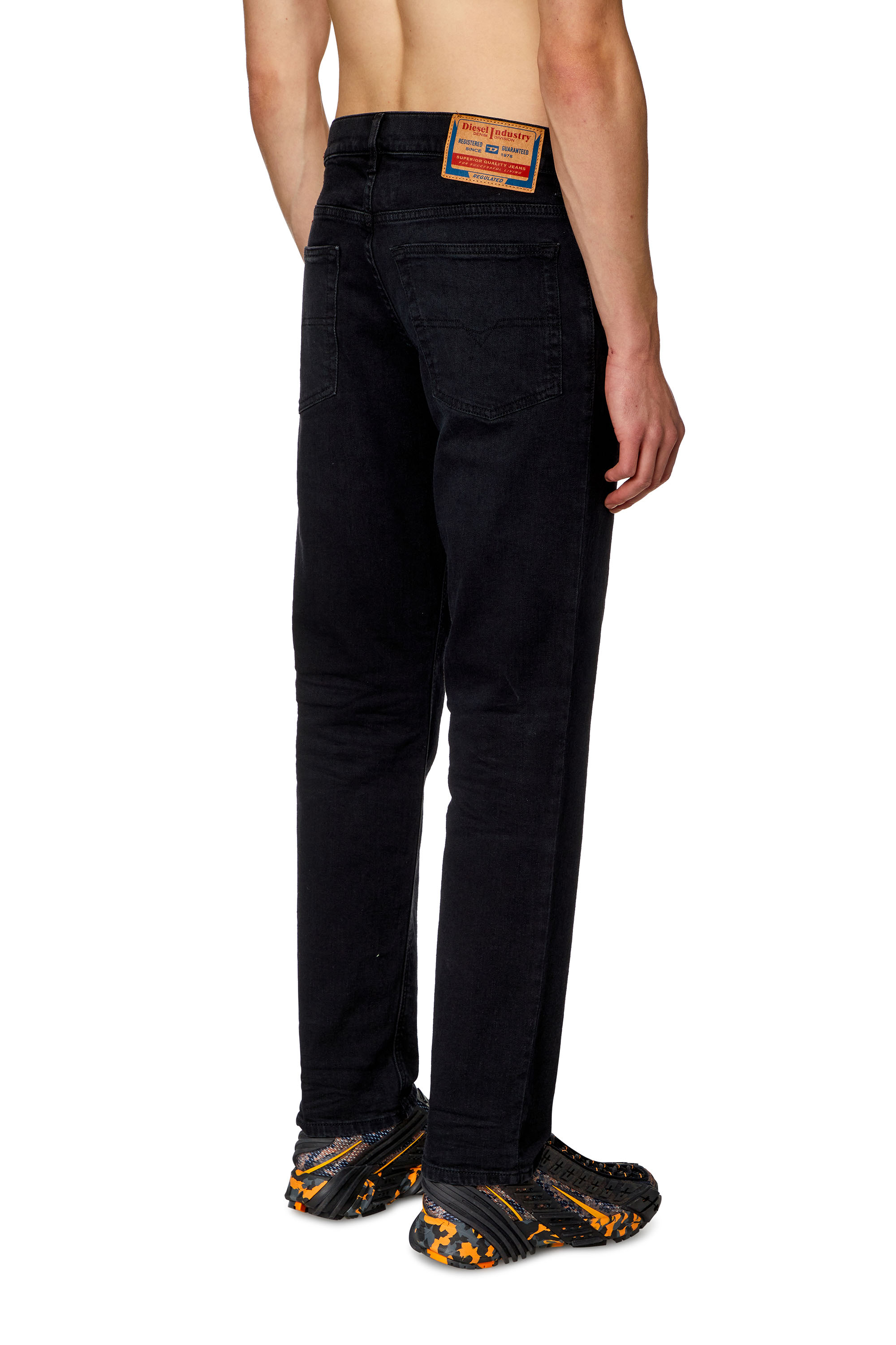 Diesel - Man Tapered Jeans 2023 D-Finitive 0KIAJ, Black/Dark grey - Image 2