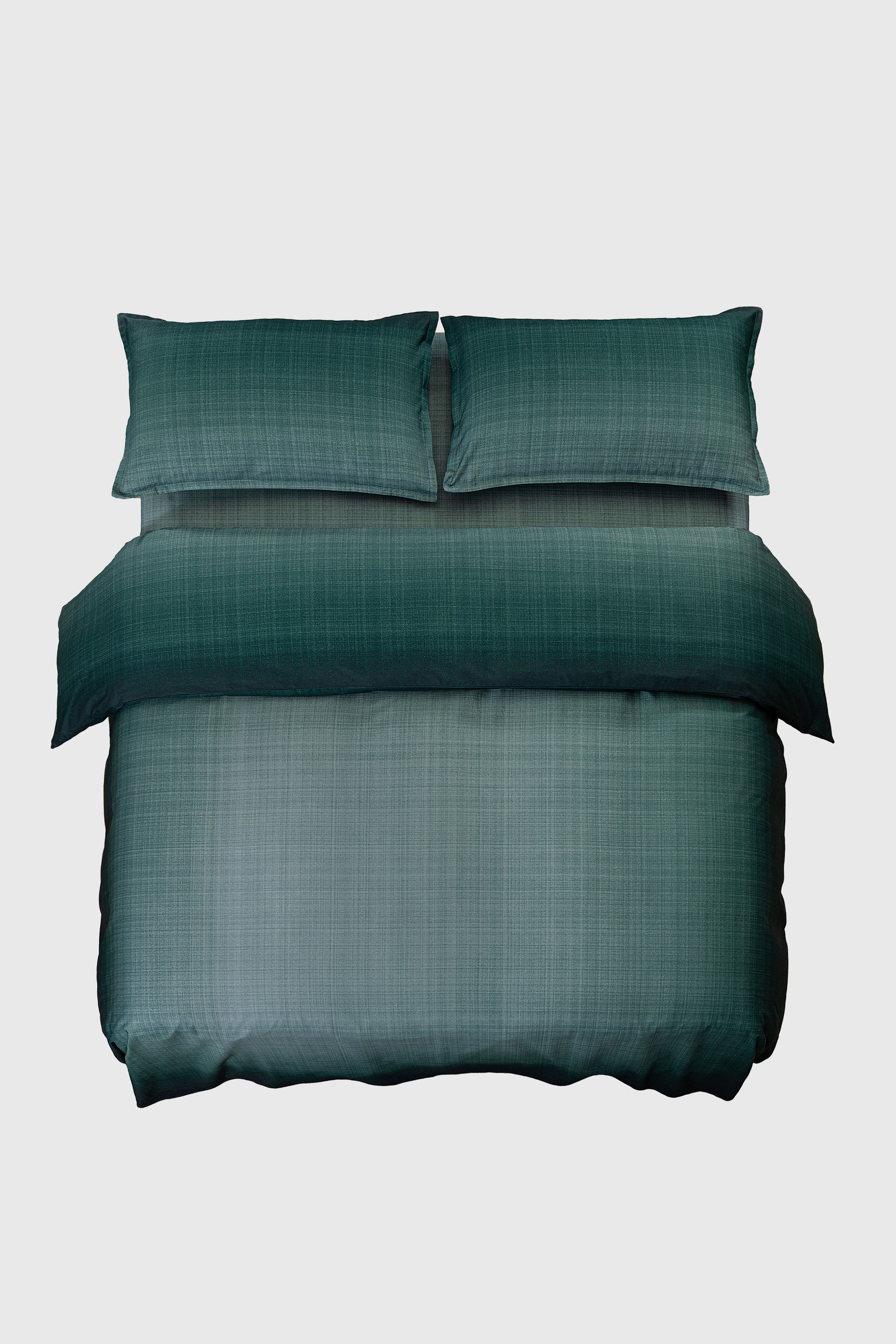 1016269  IRIDESCENT BLUE DUVET COVER SET
