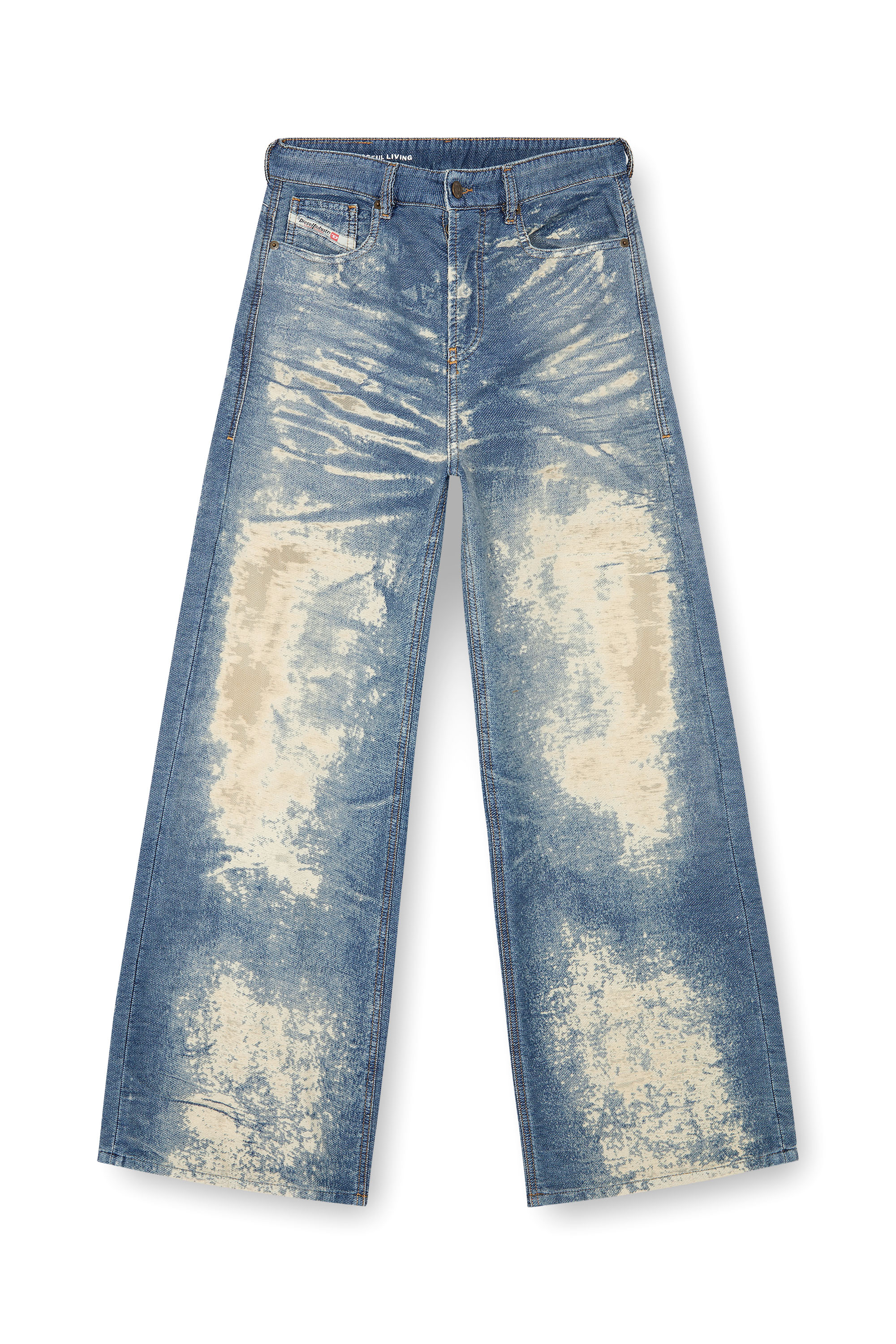 Diesel - Woman's Straight Jeans 1996 D-Sire 068RE, Medium blue - 3