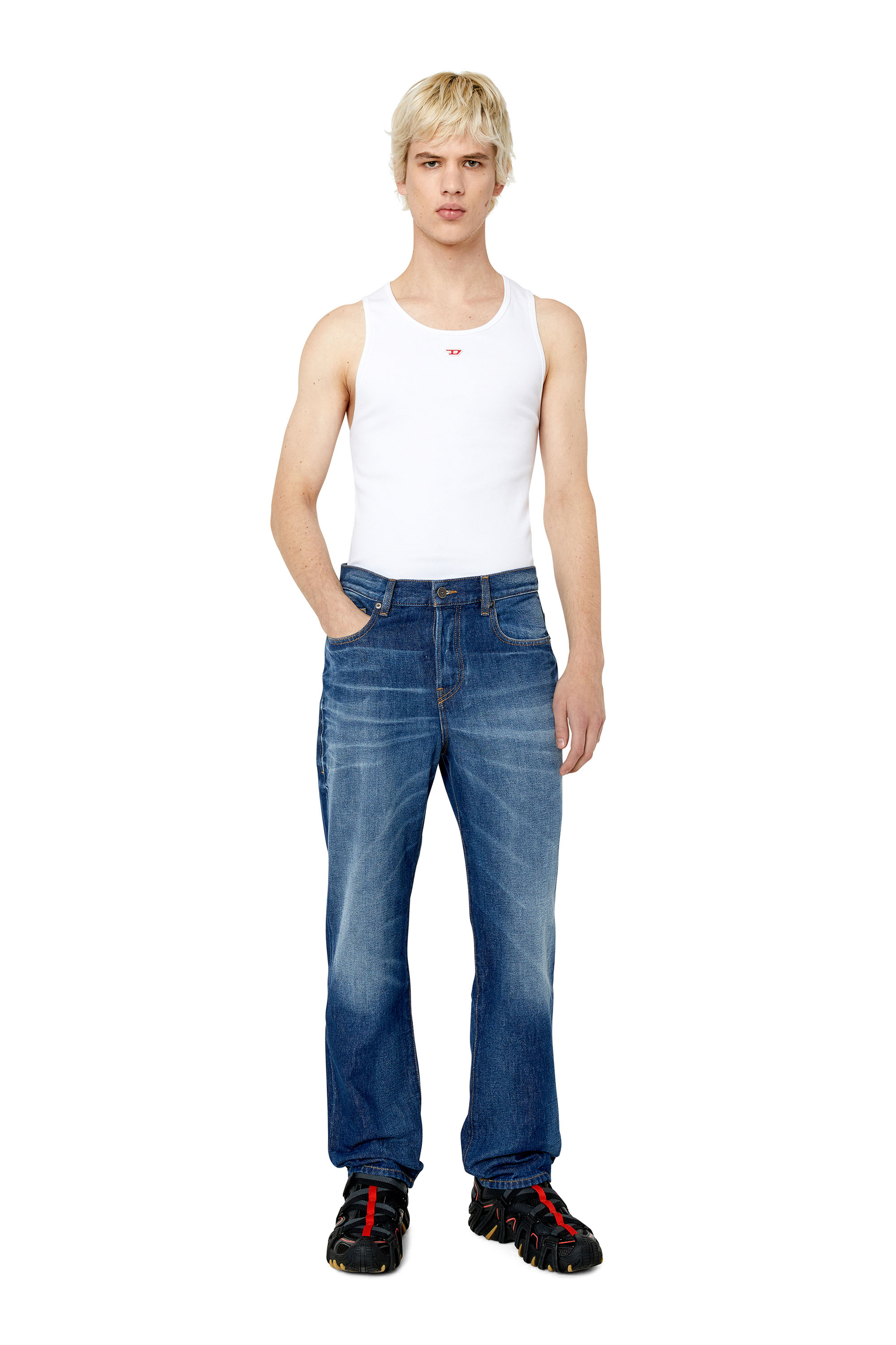 Diesel - Straight Jeans 2020 D-Viker E9B85, Dark Blue - Image 1