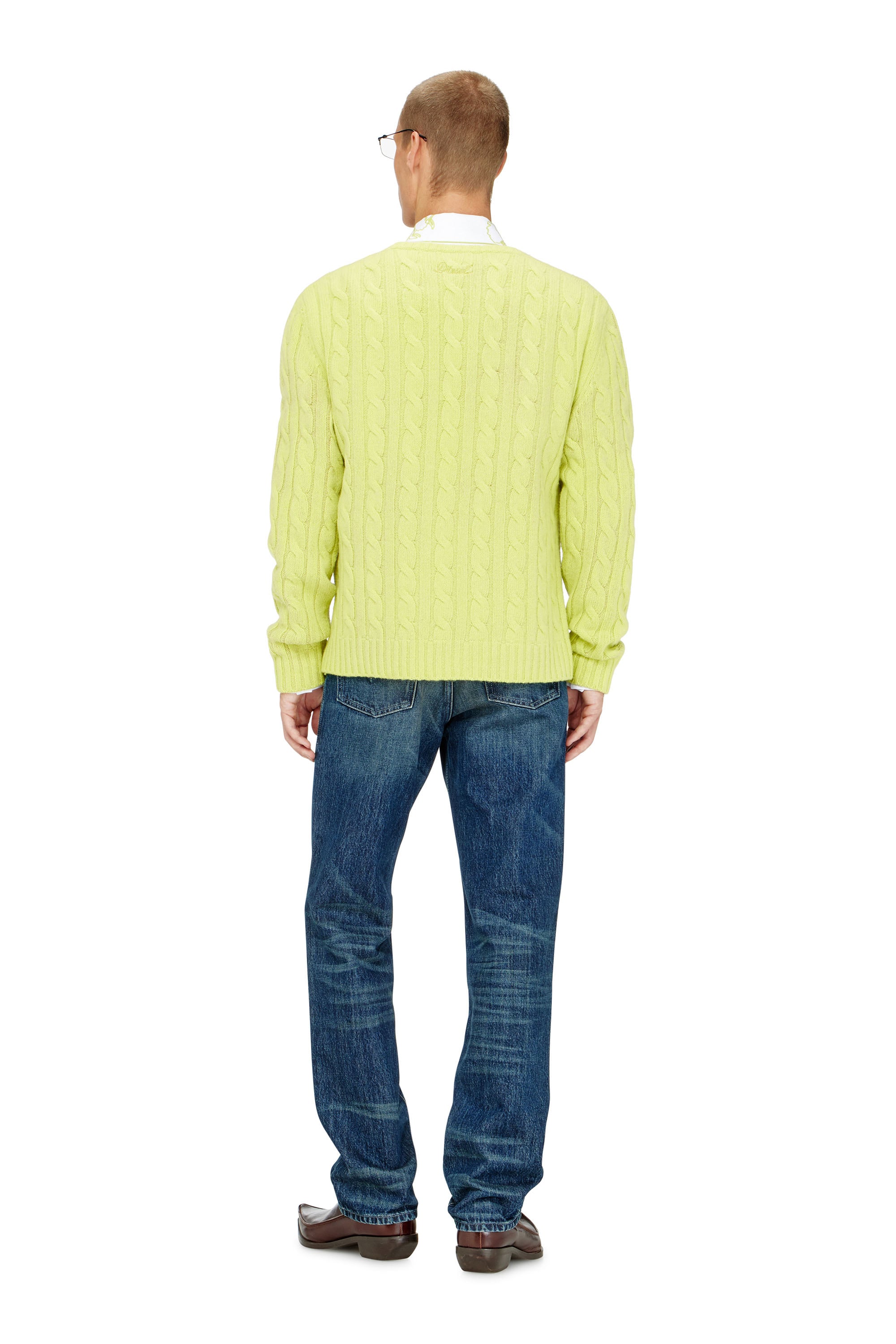 Diesel - Man's Regular Jeans 1991 D-Voeed 007FZ, Dark Blue - 3
