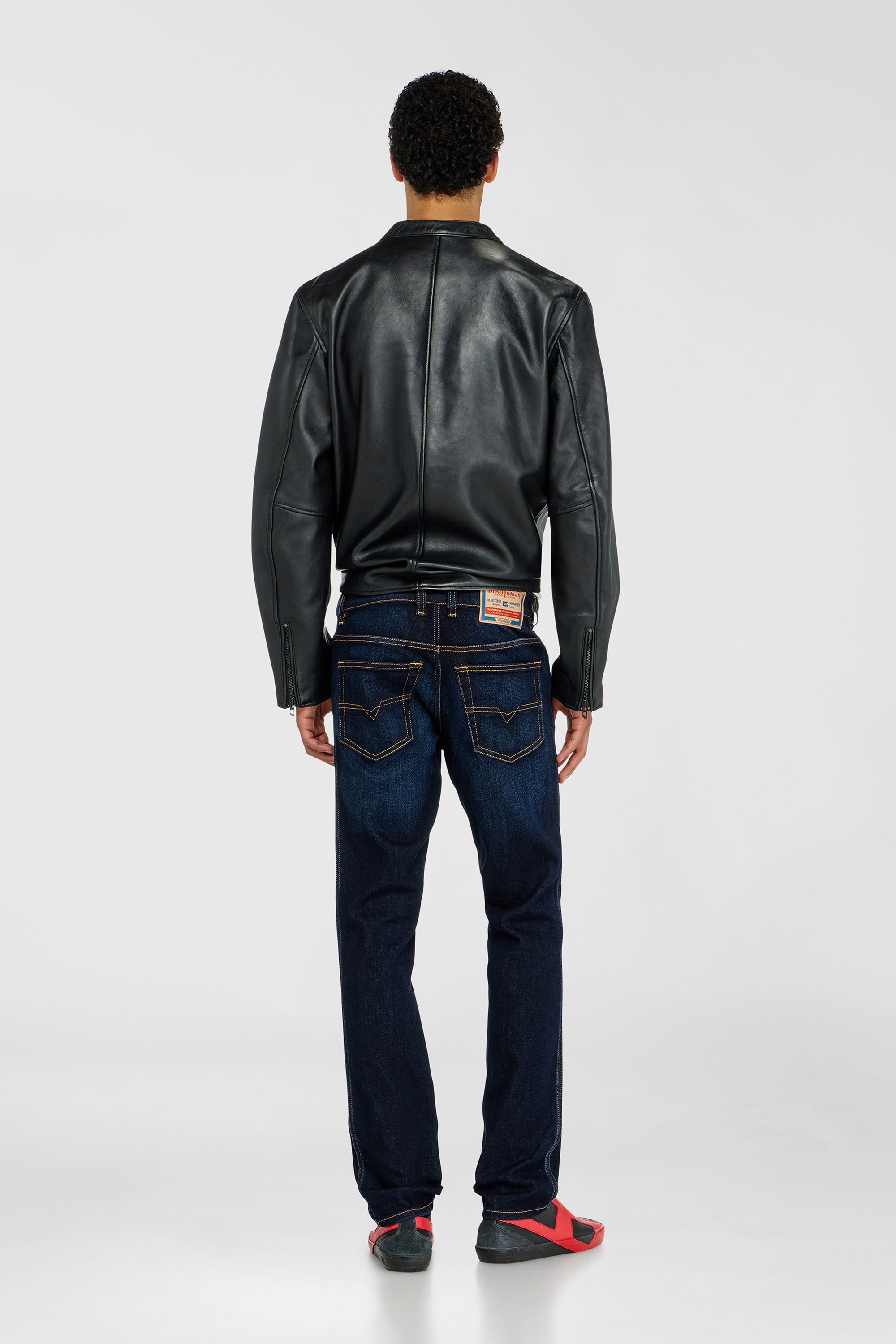 Diesel - Man's Slim Jeans 1993 D-Vyl 09Q15, Dark Blue - 3