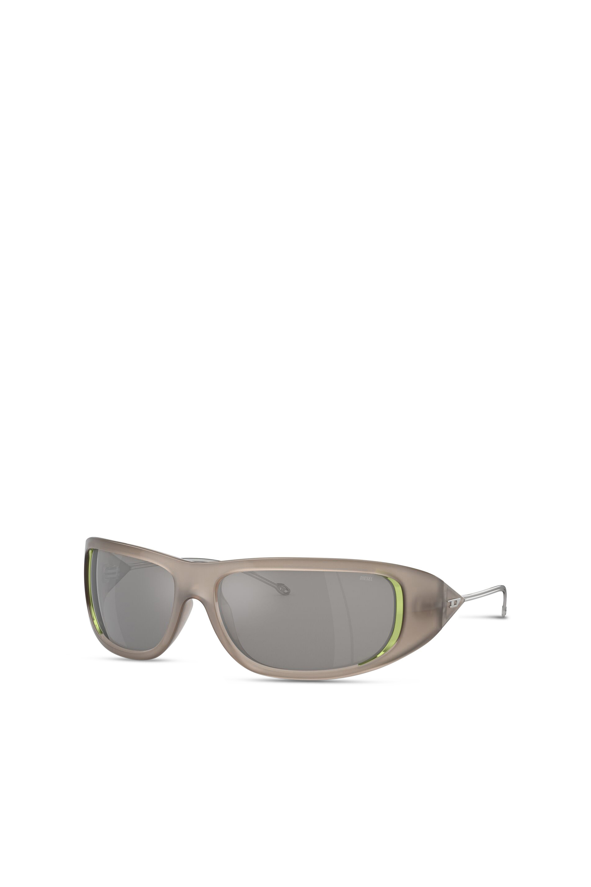 Diesel - 0DL3001 SIZE 61, Unisex's Wraparound style sunglasses in Grey - 4