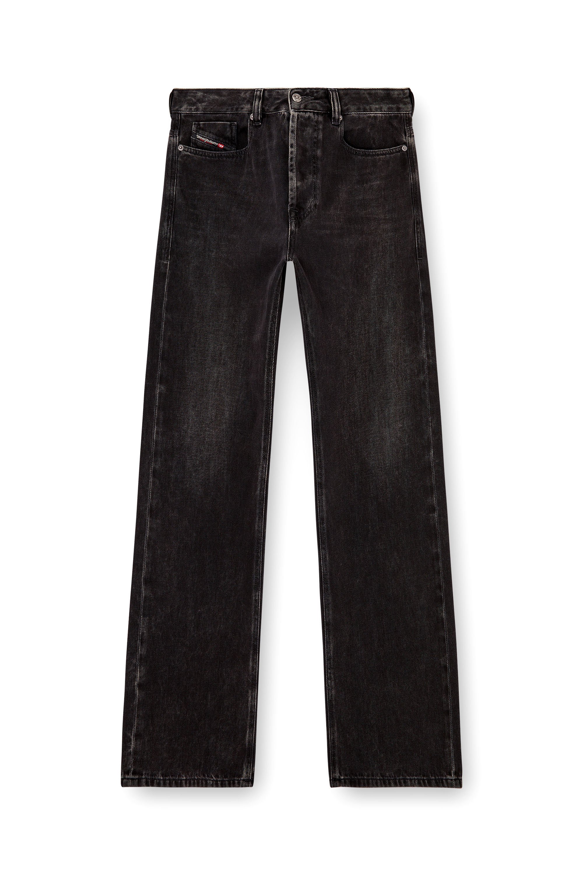 Diesel - Man's Relaxed Jeans 1980 D-Eeper 09J96, Black/Dark grey - 3